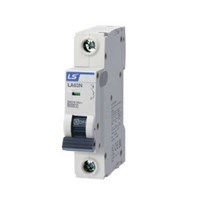 MCB LS LA63N 20A 1P 6kA