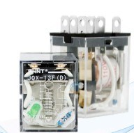 Relay trung gian Chint JQX-13F/2Z-220VAC (8 chân dẹp lớn)